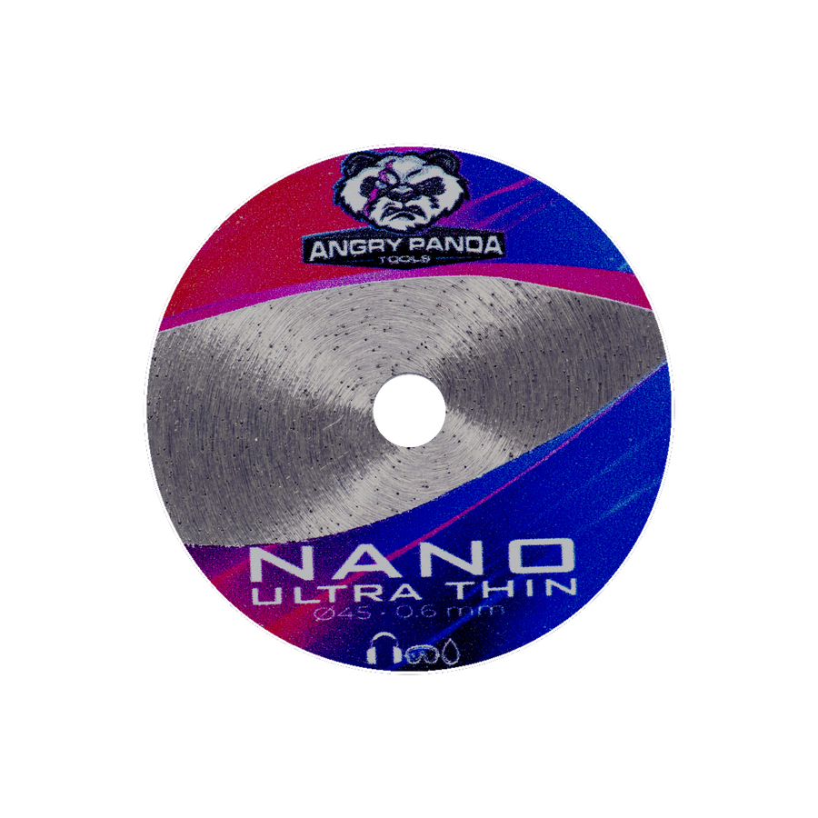 Angry Panda Nano 45 — Tynt diamantblad 45mm for presisjonskutt