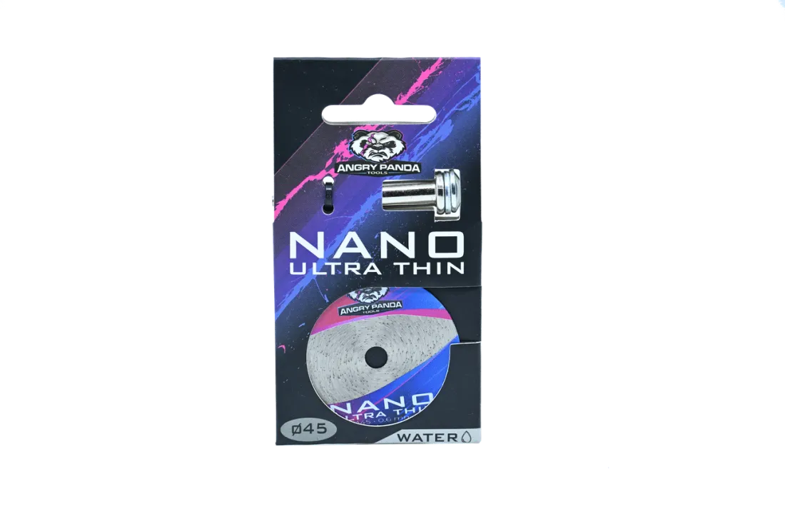 Angry Panda Nano 45 — Tynt diamantblad 45mm for presisjonskutt forside
